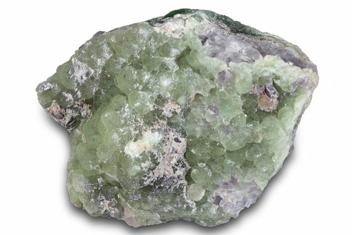 Botryoidal Fluorite on Amethyst - Colorado #285052